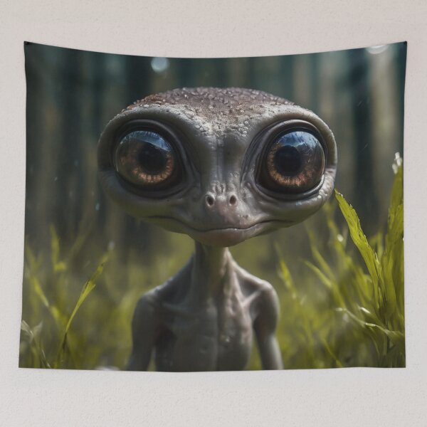 Item preview, Ugly Alien designed and sold by Bunmigraphics .