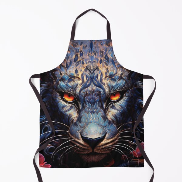 Item preview, Angry Leopard Face - Fearless Wildcat Expression for Fierce Souls designed and sold by BubbleSpy.