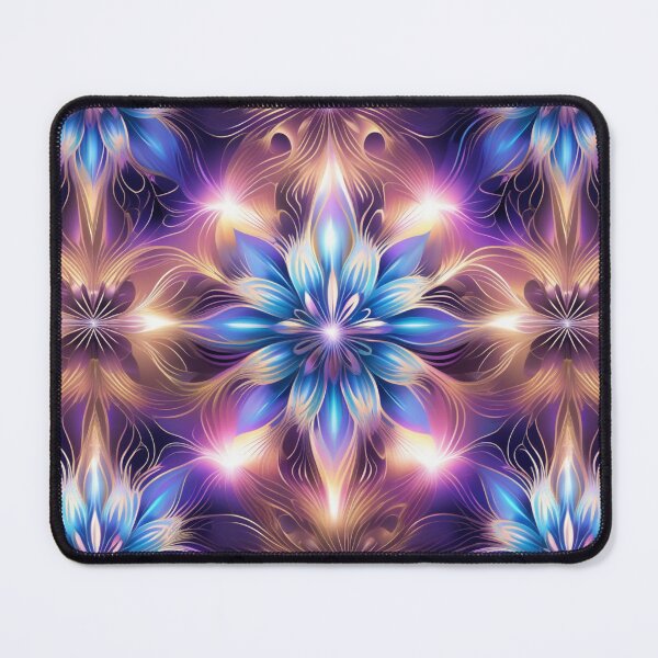 Item preview, radioactive indigo dandelion pattern. designed and sold by JangmiHorang.