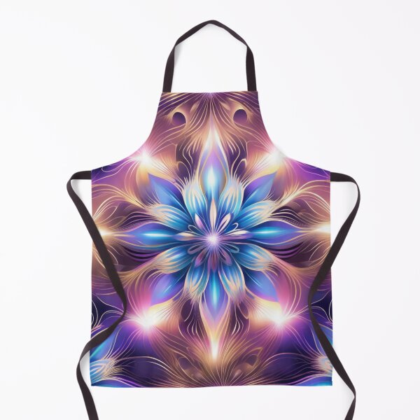 Item preview, radioactive indigo dandelion pattern. designed and sold by JangmiHorang.