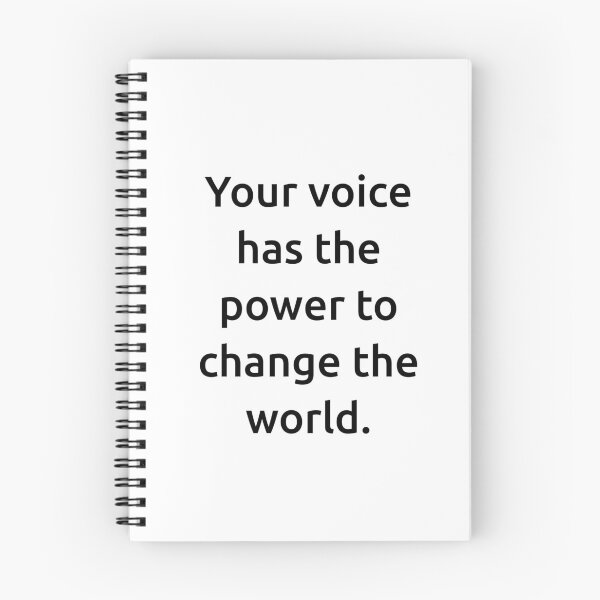 Item preview, Your voice has the power to change the world. designed and sold by IMCDT.