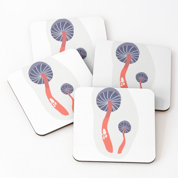 Item preview, Long fungi boys: red legs and blue bellies. designed and sold by Bloomsburrowers.