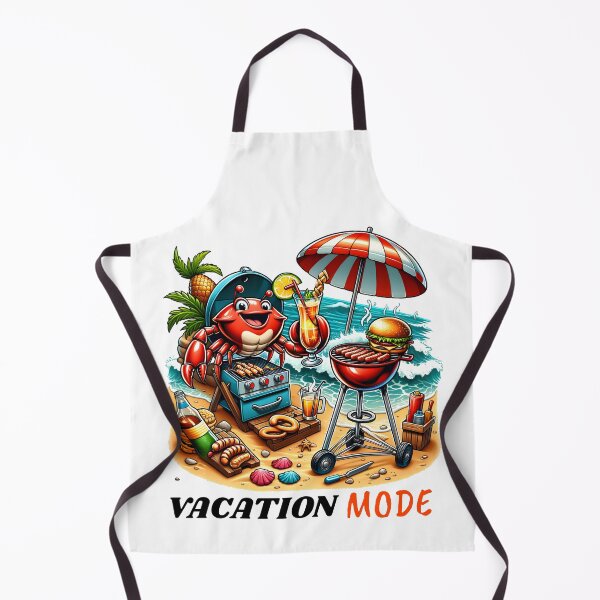 Item preview, Vacation Mode Beach BBQ designed and sold by YokujinDesign.