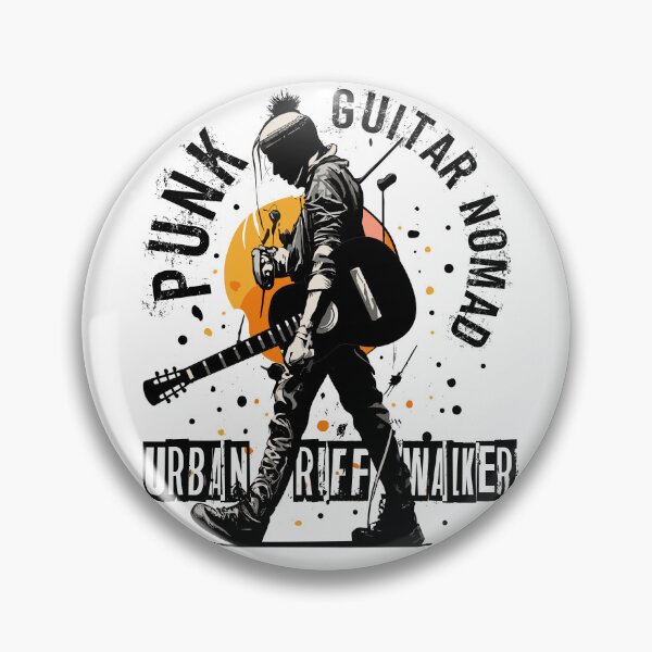Item preview, Punk Guitar Nomad : Urban Riff Walker designed and sold by Concept-Hub.