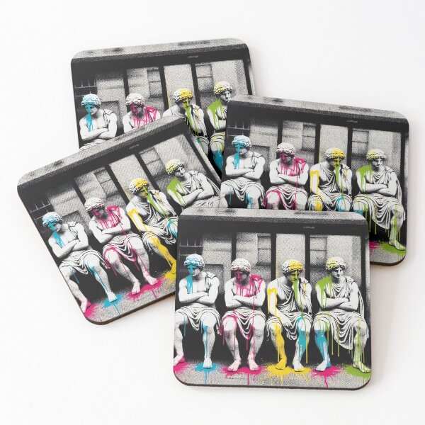 Item preview, Greek Statues - Time Waits for No Man designed and sold by Wanderdreaming.
