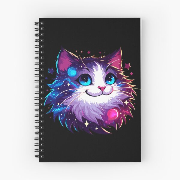 Item preview, Kawaii Cosmic Cat in Stars designed and sold by TomFrontierArt.