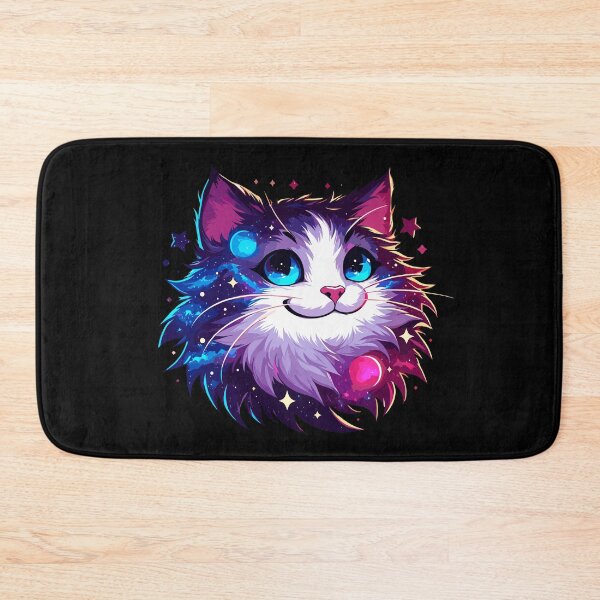 Item preview, Kawaii Cosmic Cat in Stars designed and sold by TomFrontierArt.