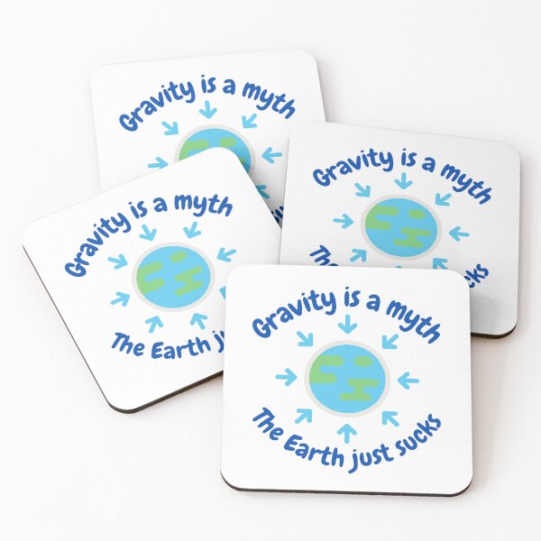 Item preview, Gravity is a myth, the Earth just sucks, funny science designed and sold by NoetherSym.