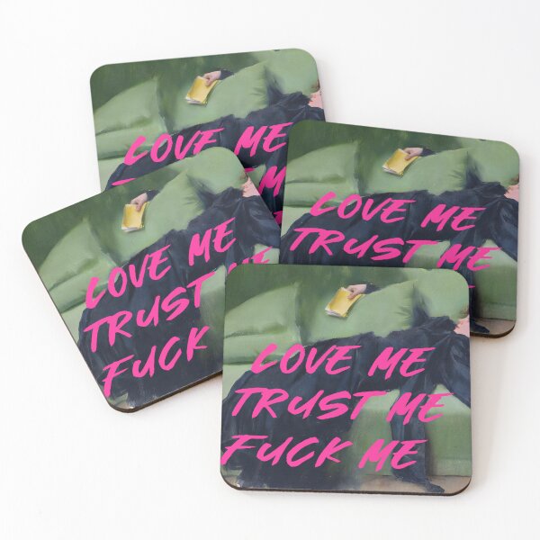 Item preview, Love Me Trust Me Fuck Me / Pink Version designed and sold by THE ART CONCEPT GALLERY.