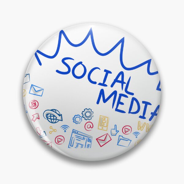 Item preview, FOLLOW US - SOCIAL MEDIA  designed and sold by Funky  Fibers.