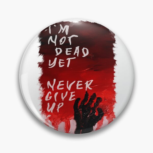 Item preview, Never give up hande horror designed and sold by coyoteink.