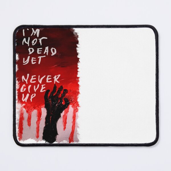 Item preview, Never give up hande horror designed and sold by coyoteink.