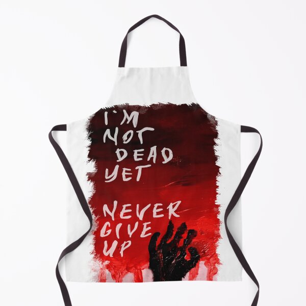 Item preview, Never give up hande horror designed and sold by coyoteink.