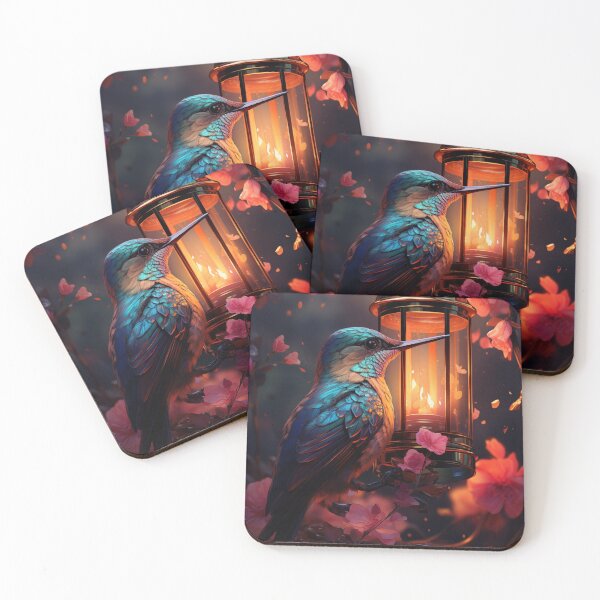 Item preview, Rufous hummingbird art designed and sold by Rockwpapart.