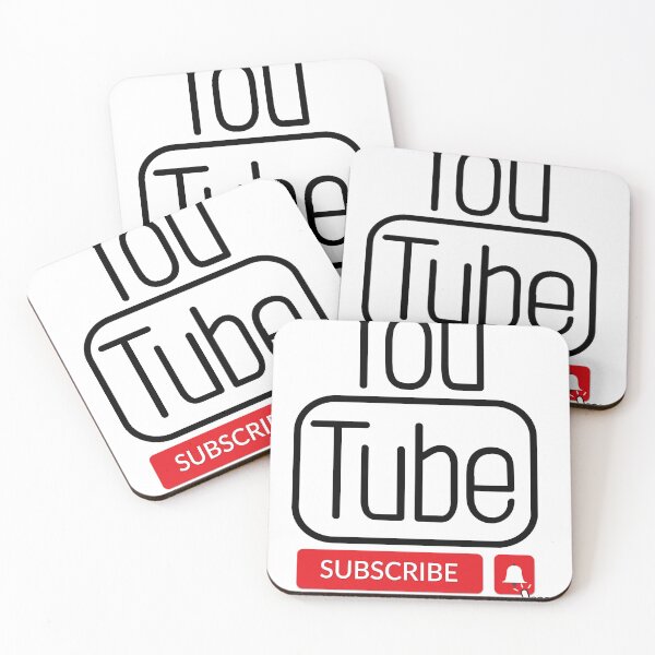 Item preview, YOU TUBE - SUBSCRIBE designed and sold by Funky  Fibers.