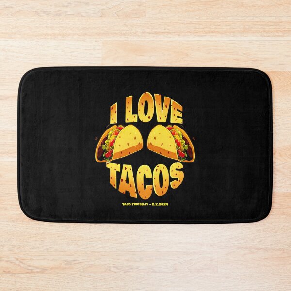 Item preview, I Love Tacos Taco Twosday February 2nd 2024 Taco Tuesday Shirt by Zeesdesign on Redbubble designed and sold by ZEESDESIGN.