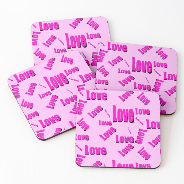 Item preview, Love in Pink with Pink Background designed and sold by Victoria Rose.