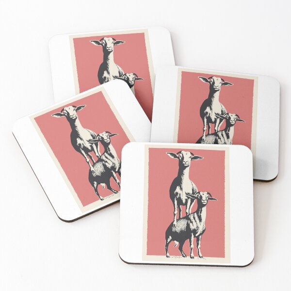 Item preview, Goat on goat designed and sold by GAETIGE.