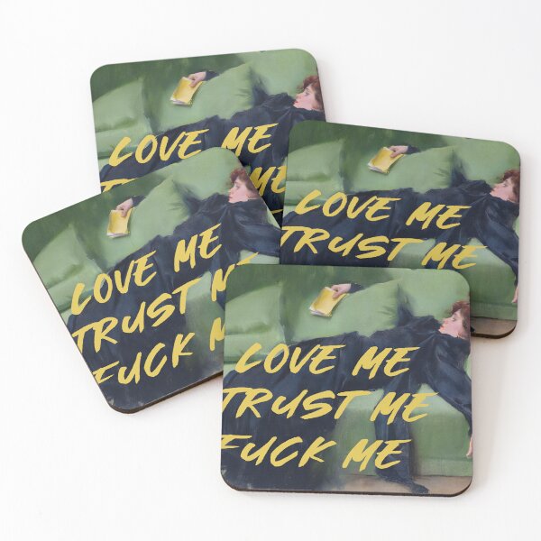 Item preview, Love Me Trust Me Fuck Me / Yellow Version designed and sold by THE ART CONCEPT GALLERY.