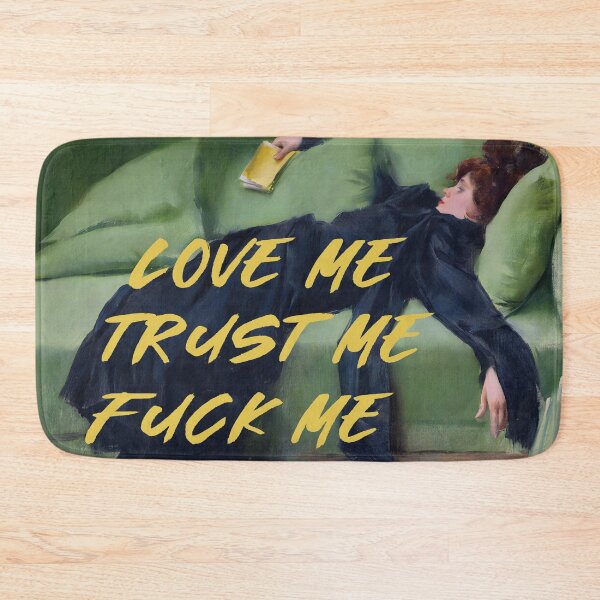 Item preview, Love Me Trust Me Fuck Me / Yellow Version designed and sold by THE ART CONCEPT GALLERY.