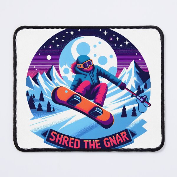 Item preview, Snowboarding: Shred the Gnar designed and sold by Dungeon-Depot.