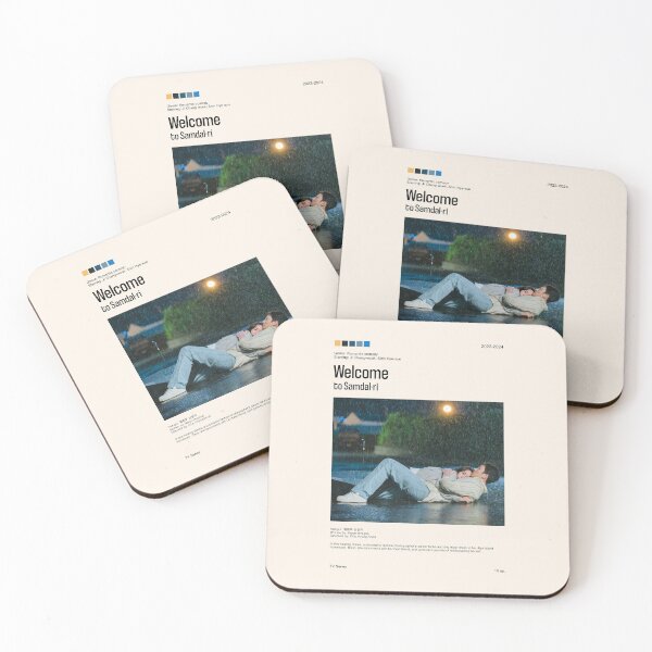 Item preview, Welcome to Samdal-ri, Minimalist kdrama (2023) designed and sold by PinkandP.