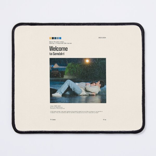 Item preview, Welcome to Samdal-ri, Minimalist kdrama (2023) designed and sold by PinkandP.
