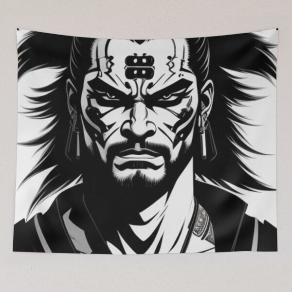 Item preview, cyberpunk samurai Japanese | サイバーパンクサムライ #2 designed and sold by Nagikseyanart.