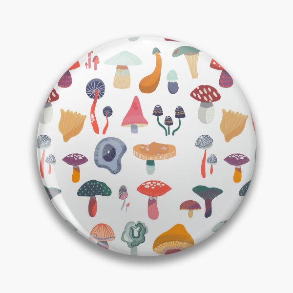 Item preview, Field of mushrooms  designed and sold by Bloomsburrowers.