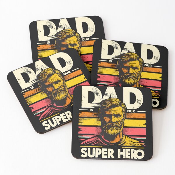 Item preview, Dad is Our Super Hero designed and sold by Designowner.
