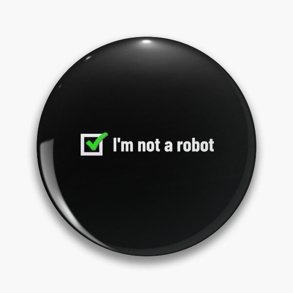 Item preview, I'm not a robot. Saying in English - funny designed and sold by Pflugart.