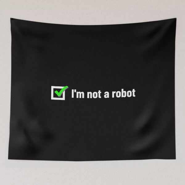Item preview, I'm not a robot. Saying in English - funny designed and sold by Pflugart.