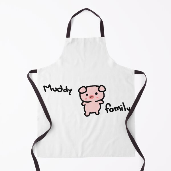 Item preview, Muddy Family ,piggy family doodle Art designed and sold by ChocoCafeShop.