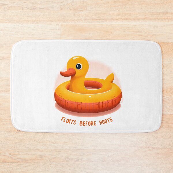 Item preview, Duck Floatie: Floats Before Hoots designed and sold by Dungeon-Depot.