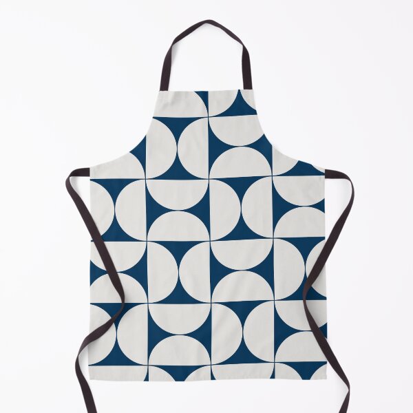 Item preview, Mid-Century Modern Pattern No.22 - Blue and Off-White designed and sold by Zoltan Ratko.