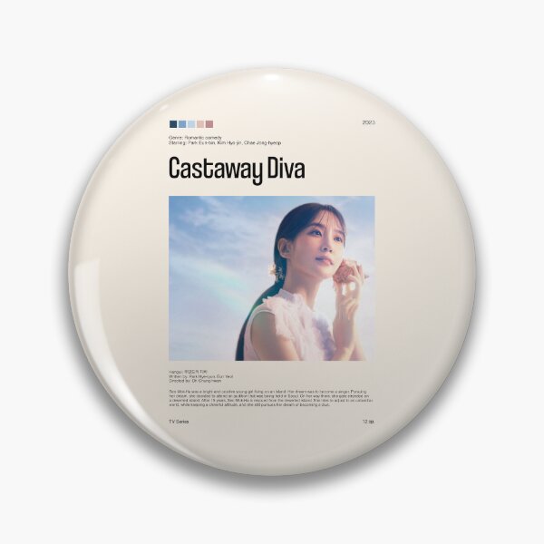 Item preview, Castaway Diva, Minimalist kdrama (2023) designed and sold by PinkandP.