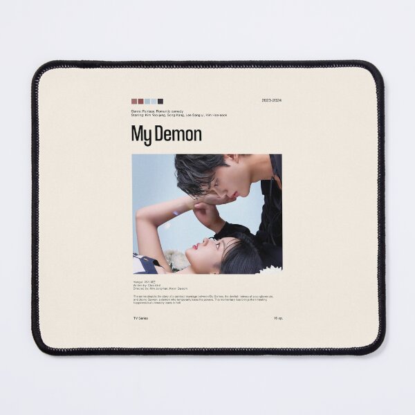 Item preview, My Demon, Minimalist kdrama (2023) designed and sold by PinkandP.