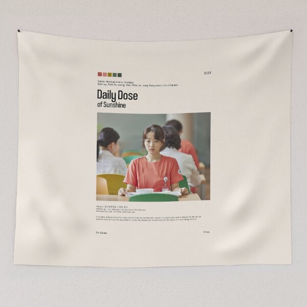 Item preview, Daily Dose of Sunshine, Minimalist kdrama (2023) designed and sold by PinkandP.