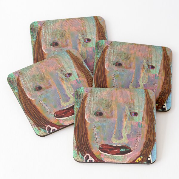 Item preview, ‘Scar Face’ designed and sold by Linda Truskett Art.