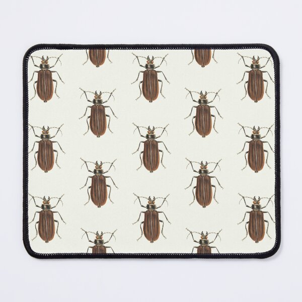 Item preview, Vintage Cerambyx Brown Beetle designed and sold by Piccolo Fiore Prints.