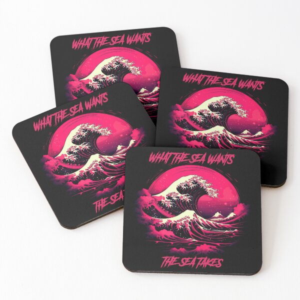 Item preview, What the sea wants the sea takes - The Great Wave off Kanagawa designed and sold by GlitchGrotesque.