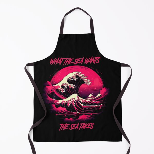 Item preview, What the sea wants the sea takes - The Great Wave off Kanagawa designed and sold by GlitchGrotesque.