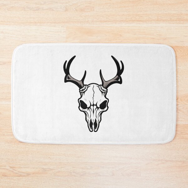 Item preview, Whaitail deer skull head  designed and sold by RaselStyleHub.