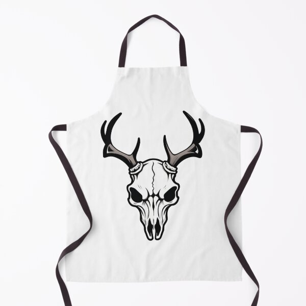 Item preview, Whaitail deer skull head designed and sold by RaselStyleHub.