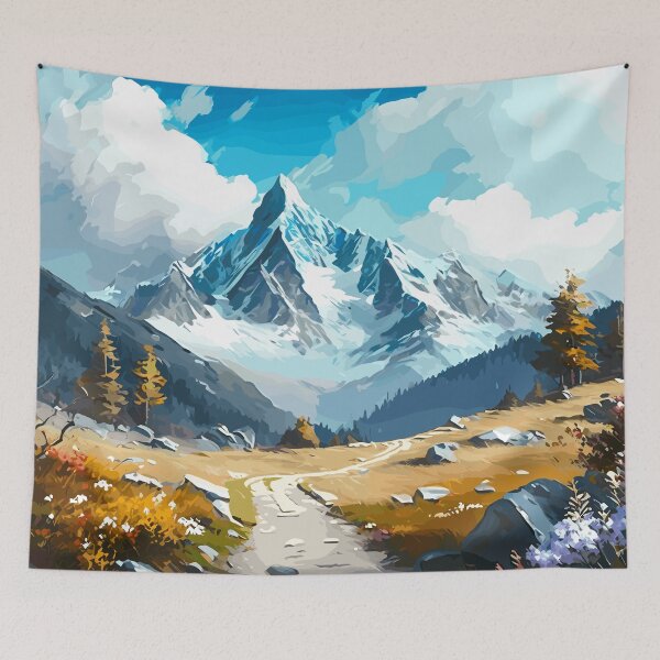 Item preview, Alpine Landscape designed and sold by Vector Scout Lab.