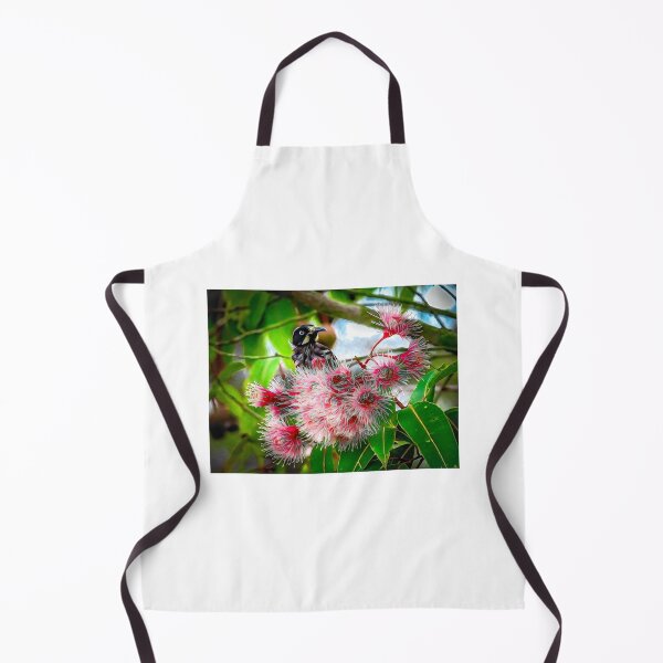 Item preview, New Holland Honeyeater in Corymbia Flower designed and sold by Kathie Thomas.