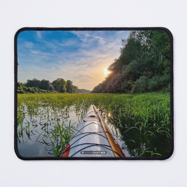 Item preview, Laptop Skin Kayak Forest Sunset designed and sold by KayakSight.