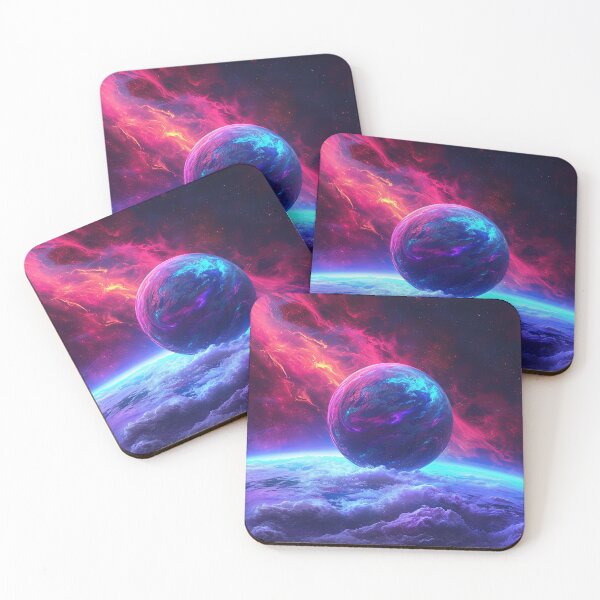Item preview, Neon Nebula: Cosmic Fusion of Color designed and sold by Nick Seidel.