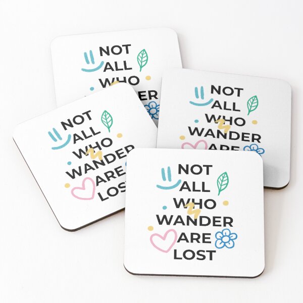 Item preview, Not All Who Wander Are Lost designed and sold by OlyaMolli.