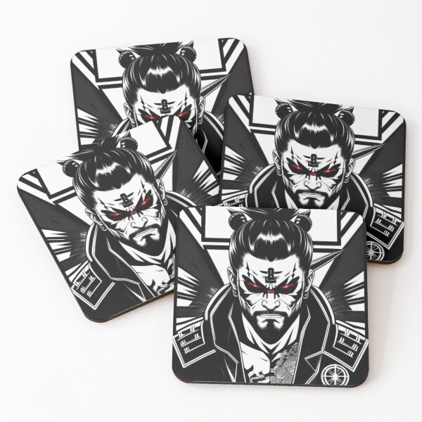 Item preview, cyberpunk samurai Japanese | サイバーパンクサムライ #4 designed and sold by Nagikseyanart.